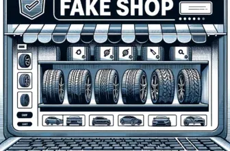 Betrugswebsite reifen-graf.com auf einem Computerbildschirm