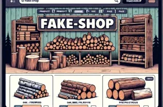 Collage von gefälschten Produktbildern zur Warnung vor Betrug