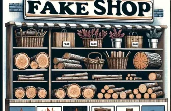 Betrügerischer Online-Shop Illustration