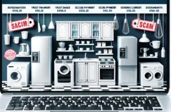 Warnsymbol auf Computerbildschirm vor Betrug durch Fake Shop smart-handel.com