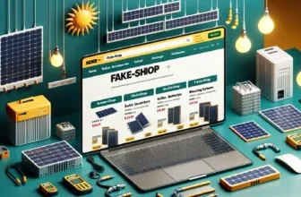Betrugswarnung: Computerbildschirm mit Fake Shop so-hub.com