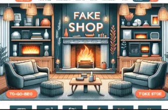 Gefälschter Online-Shop zimmer-kamin.de auf Laptop-Bildschirm