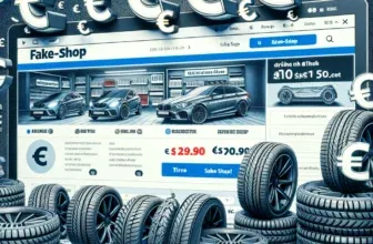 Mann surft misstrauisch auf reifenversand-miller.shop