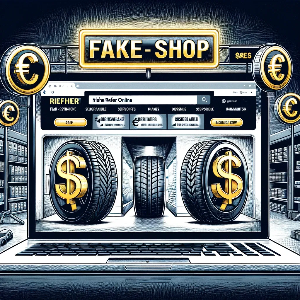 Fake Online-Shop Autoreifen-Brand.shop