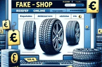 Betrügerischer Online-Shop mit gefälschten Reifenangeboten und unsicheren Zahlungsmethoden