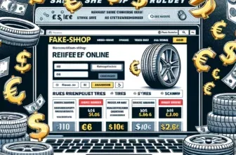 Mann betrachtet skeptisch verdächtige Online-Shop-Angebote auf Computerbildschirm