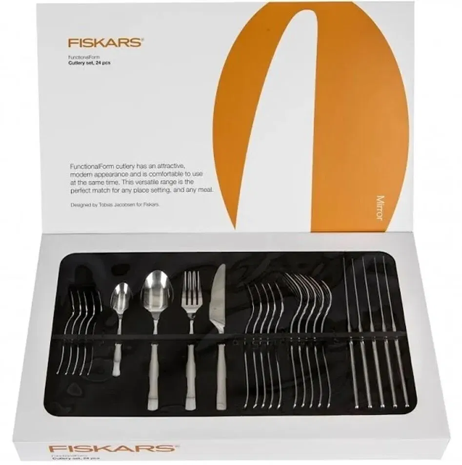 Fiskars Fiskars Functional Form Besteckset Edelstahl (24-Teilig)