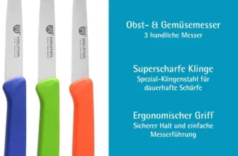 GRÄWE Gemüsemesser 3er-Set