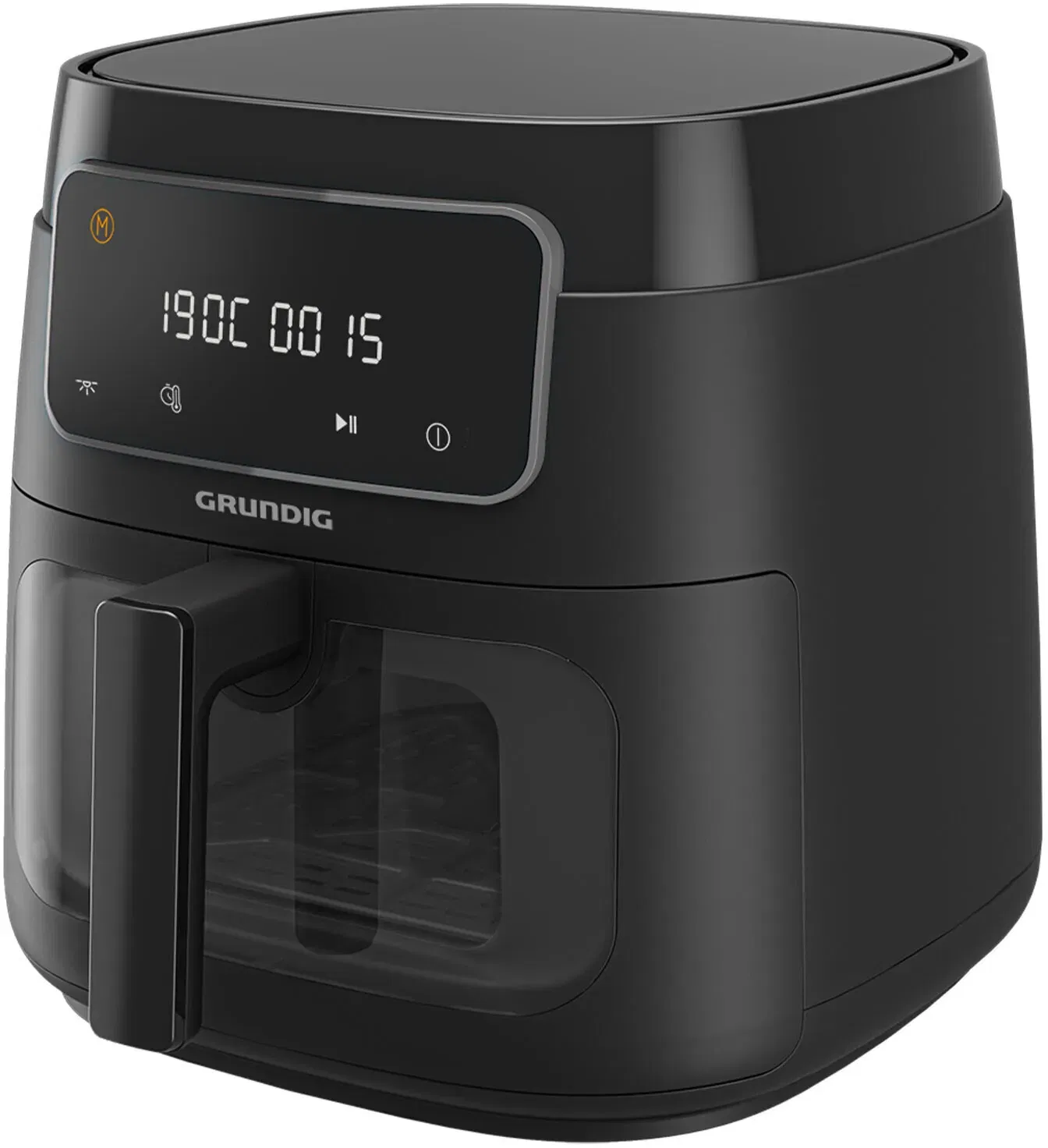 Grundig Fry 7320 Heißluftfritteuse (1.500 Watt, 7,6 Liter)