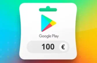 Google Play Guthabenkarte mit einem Guthabenwert von 100 Euro für Deutschland