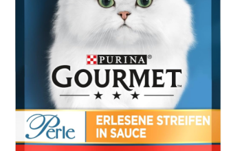 PURINA GOURMET Perle Erlesene Streifen Katzenfutter mit Rind in Sauce