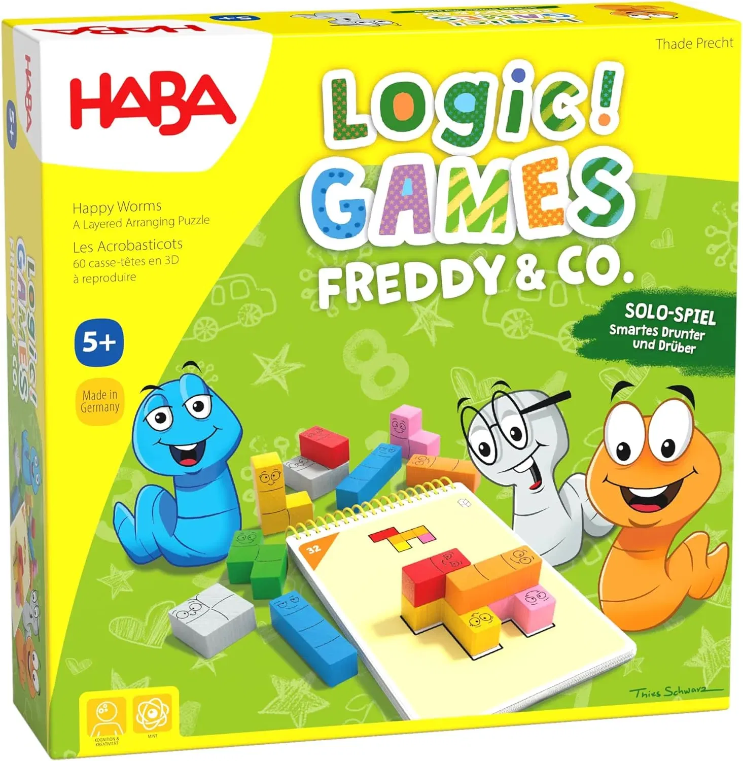 Haba Logic! Games - Freddy &Amp; Co. Logikspiel (Für Kinder Ab 5 Jahren)