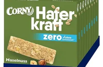 Haferriegel Corny Haferkraft Zero Haselnuss