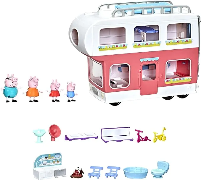 Hasbro Peppa Pig Wohnmobil Von Familie Wutz