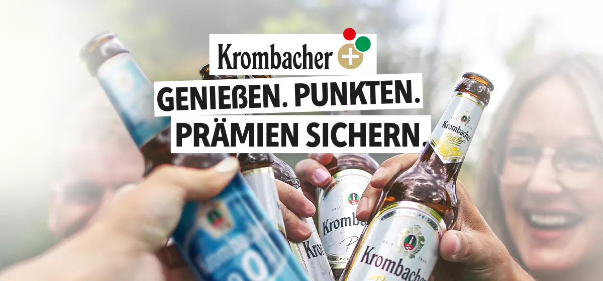 Krombacher+ Bonusprogramm