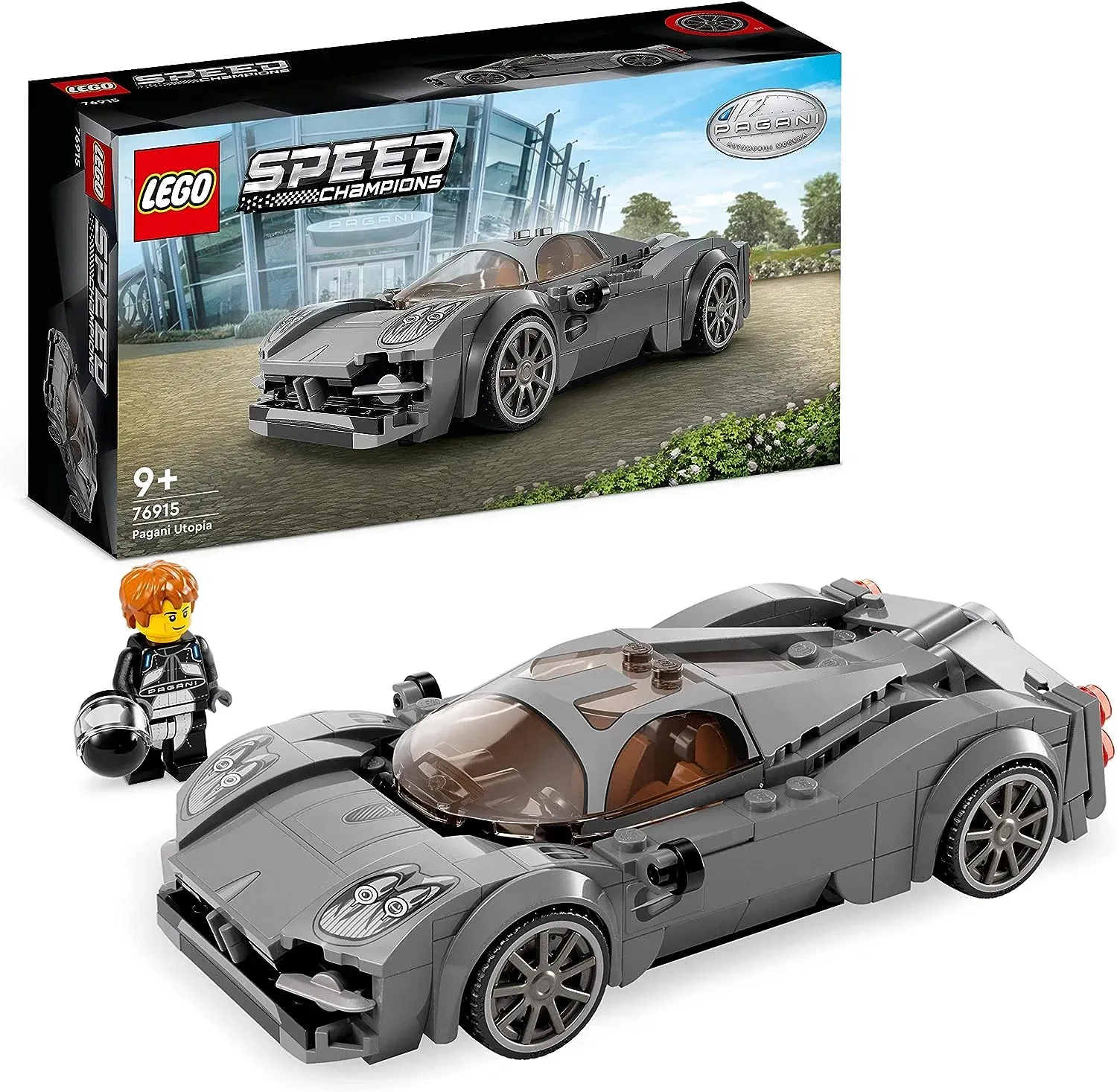 Lego 76915 Speed Champions Pagani Utopia Rennwagen Set