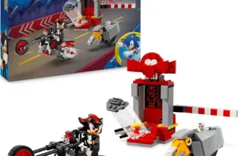 LEGO Sonic The Hedgehog Shadow The Hedgehog Flucht - Set mit Motorrad-Spielzeug