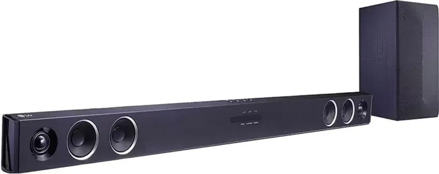 LG SQC2 2.1 Soundbar (300W) mit kabellosem Subwoofer