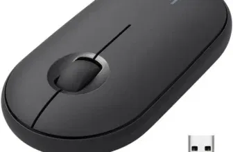 Logitech M350 Pebble Kabellose Maus in schwarz