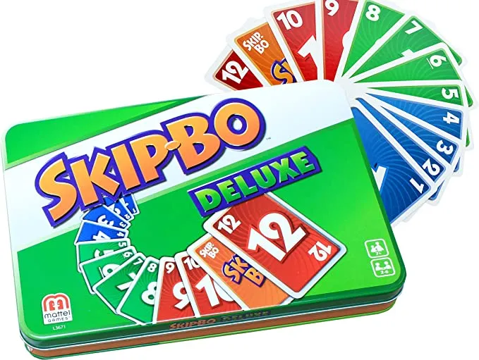 Mattel Games L3671 – Skip-Bo Deluxe für 10,99 € inkl. Prime-Versand (statt 23,98 €)