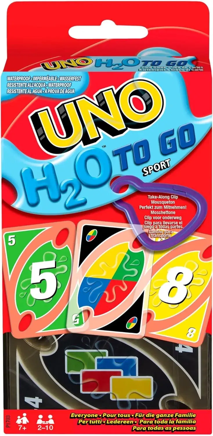 Mattel Games Uno H2O To Go