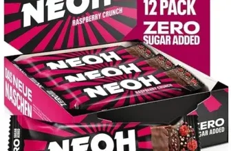 NEOH Zero Zucker Himbeer Crunch Riegel