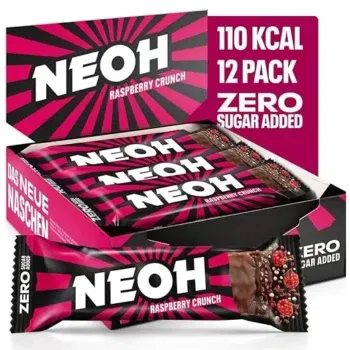 NEOH Zero Zucker Himbeer Crunch Riegel