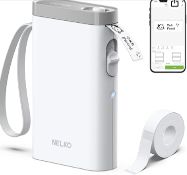 Nelko-Etikettendrucker-Bluetooth-P21-Selbstklebendes-Etikettiergerät