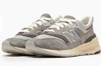 New-Balance-Sneaker-Grau-Flacher-Absatz-Trendyol