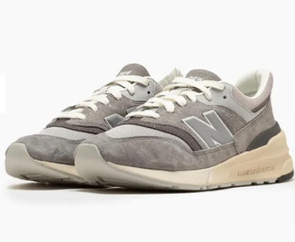 New-Balance-Sneaker-Grau-Flacher-Absatz-Trendyol