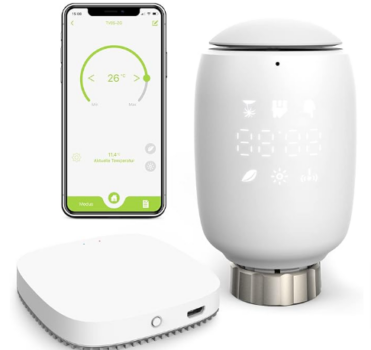 Newentor-Smartes-Heizkörperthermostat-mit-Zigbee-Hub