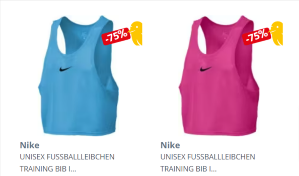 Nike Bib Unisex Fussballleibchen