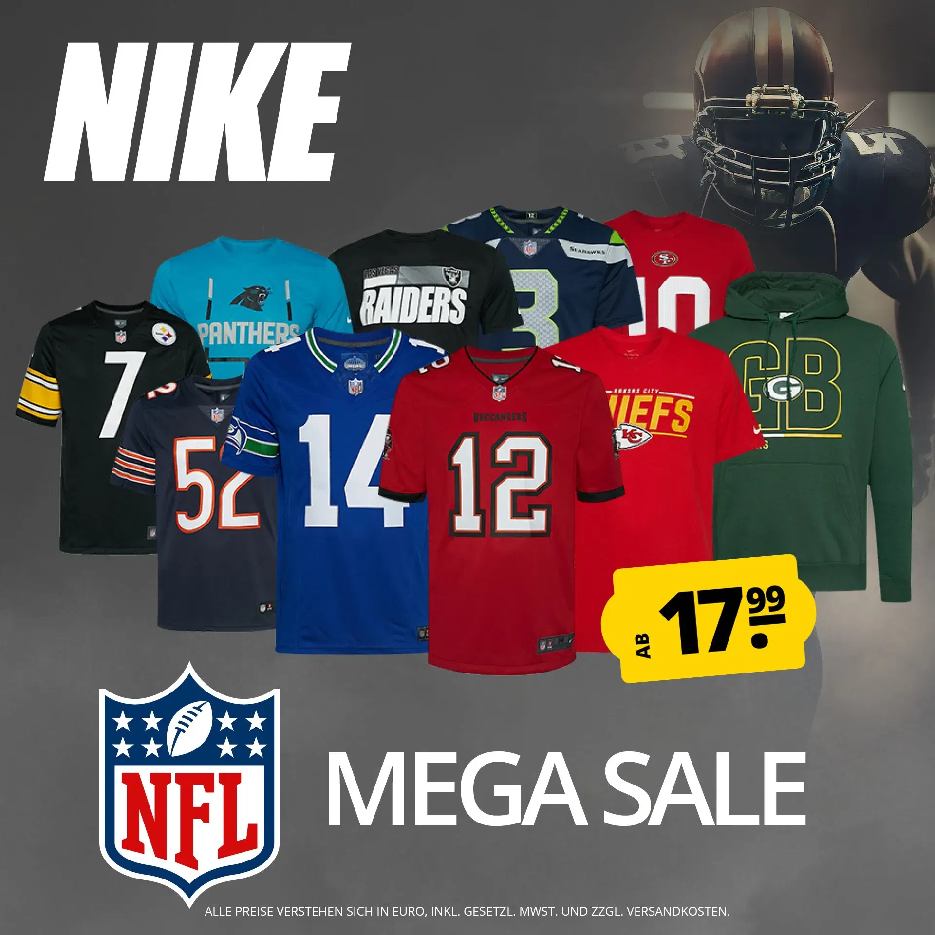 Nike Nfl Mega Sale