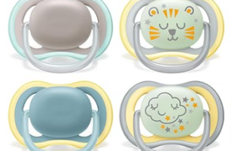 Philips-Avent-Ultra-Air-Schnuller-–-4er-Pack-mit-leichten-atmungsaktiven-im-Dunkeln-leuchtenden-Philips-Baby-Schnullern-ab-18-Monate-Bär-Wolke-Modell-SCF349-43-Amazon-de-Baby