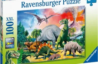 Ravensburger Kinderpuzzle - 10957 Unter Dinosauriern (100 Teile)