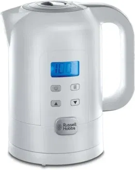 Russell Hobbs Wasserkocher mit digitaler Temperatureinstellung (1,7l, 2200 Watt, Warmhaltefunktion)