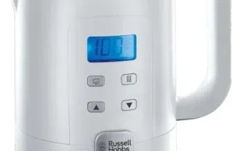 Russell Hobbs Wasserkocher mit digitaler Temperatureinstellung (1,7l, 2200 Watt, Warmhaltefunktion)