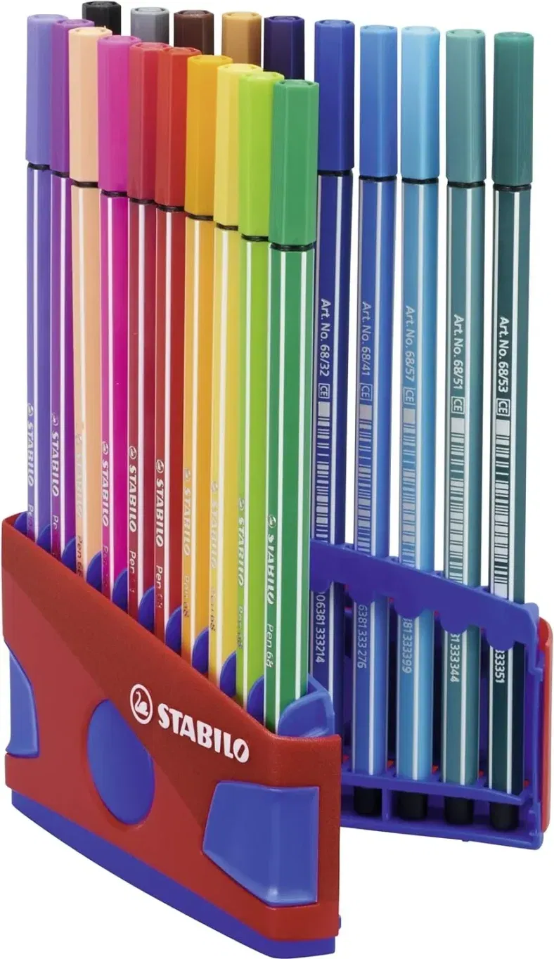 Stabilo Pen 68 Colorparade – 20Er Tischset