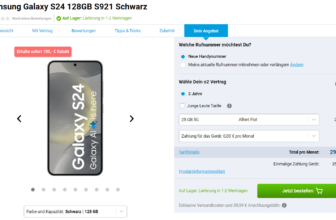 Samsung Galaxy S24 mit o2 Mobile M 25 GB 5G