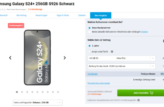 Samsung Galaxy S24 + o2 Mobile L Boost 140 GB 5G