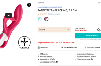 Satisfyer Embrace Me Rabbitvibrator