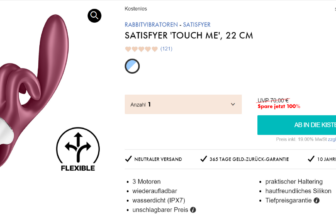 Satisfyer Touch Me Rabbitvibrator