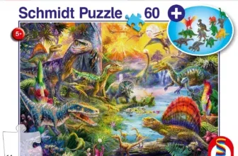 Schmidt Spiele 56372 Dinosaurier Kinderpuzzle (60-tlg.)