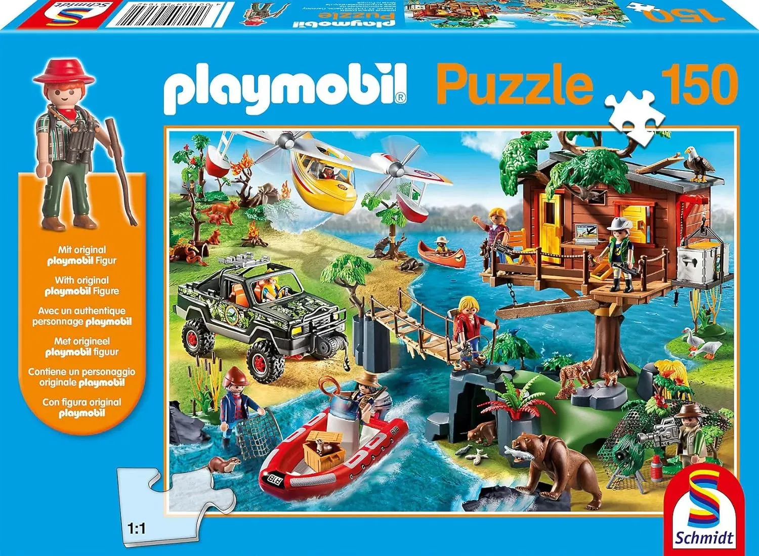 Schmidt-Spiele Playmobil Baumhaus Kinderpuzzle (150 Teile)