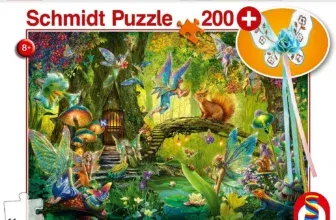 Schmidt Spiele Puzzle 56333 Feen im Wald (200-tlg.)