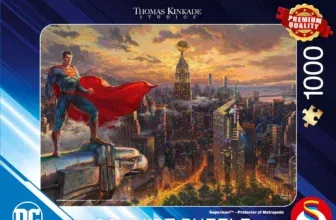 Schmidt Spiele Thomas Kinkade - Superman Protector of Metropolis Puzzle (1.000 Teile)