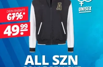 adidas ALL SZN Logomania VLCT Unisex College Jacke IJ7281