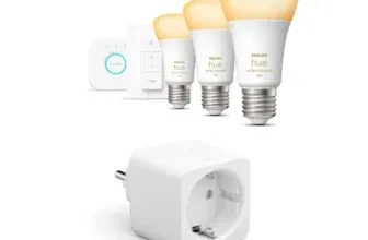 Philips Hue White & Color Ambient E27 inkl. DimmerSwitch + 3er Starter Set + Gratis Smarte Steckdose für 119,95 € inkl. Versand