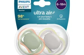 2er-Pack Philips Avent Ultra Air Schnuller - BPA-freier Schnuller für Babys von 6 bis 18 Monaten