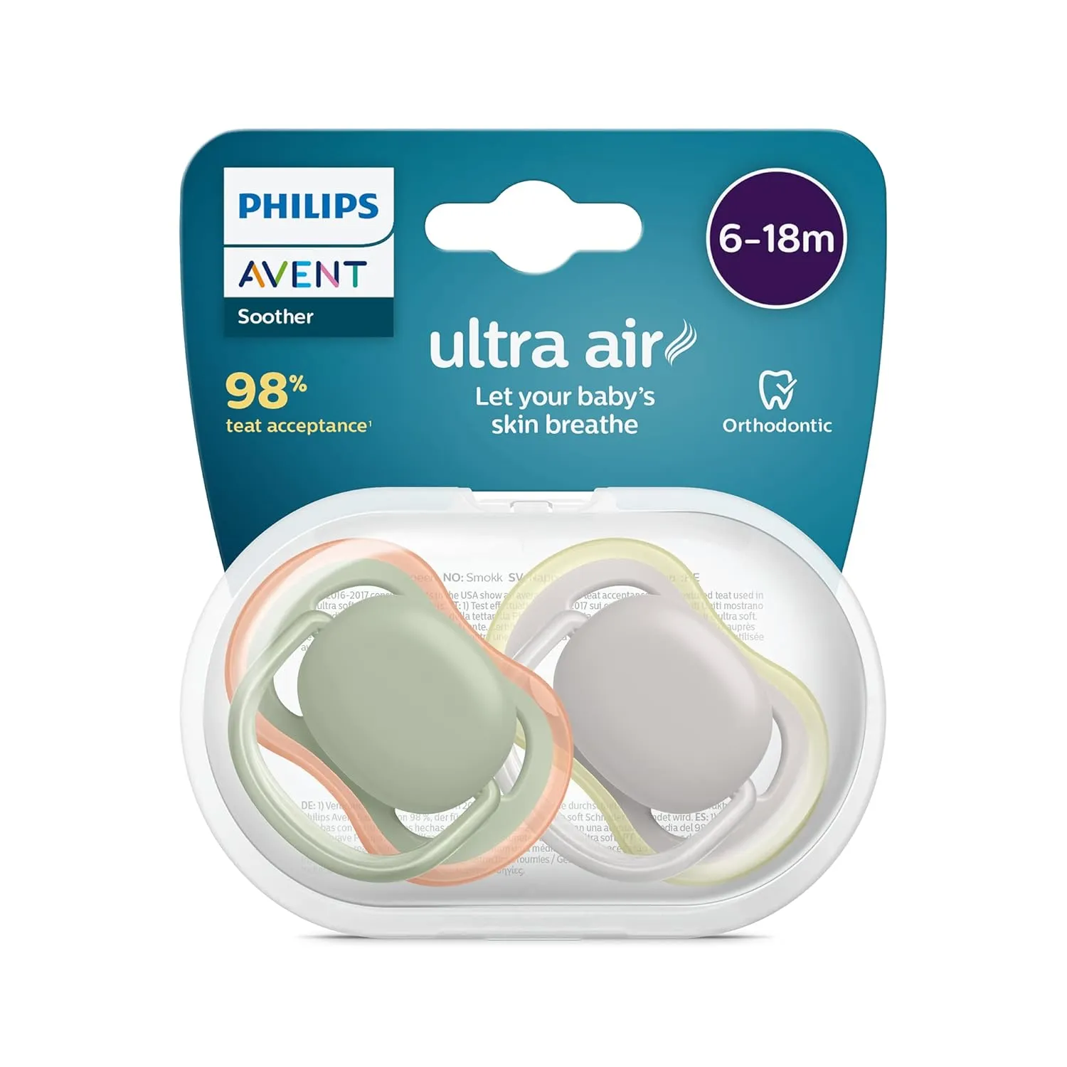 2Er-Pack Philips Avent Ultra Air Schnuller